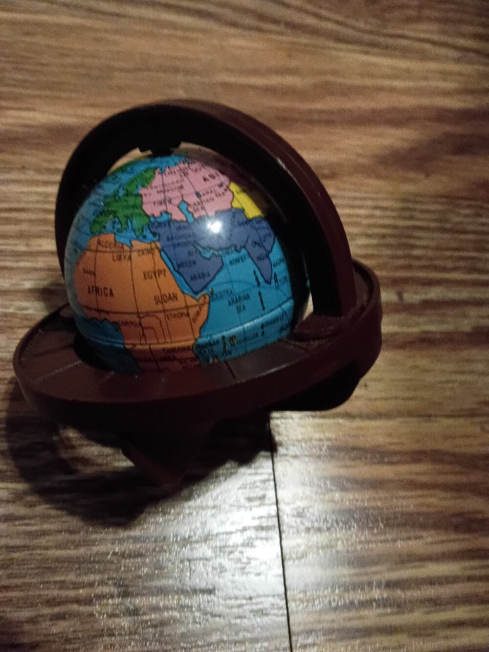 Vintage Fisher Price Dollhouse Globe figure